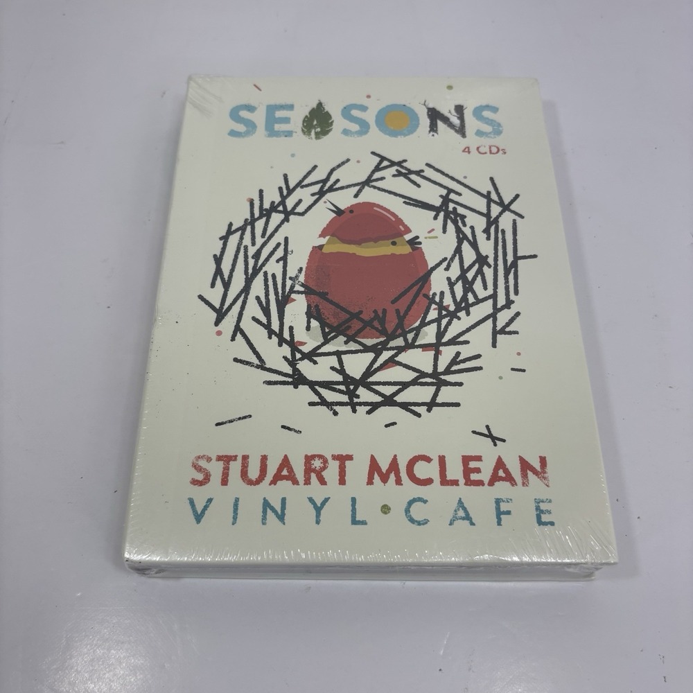 Stuart McLean Vinyl Cafe Seasons CBC 4 CD Box Set 2015 Brand New Sealed